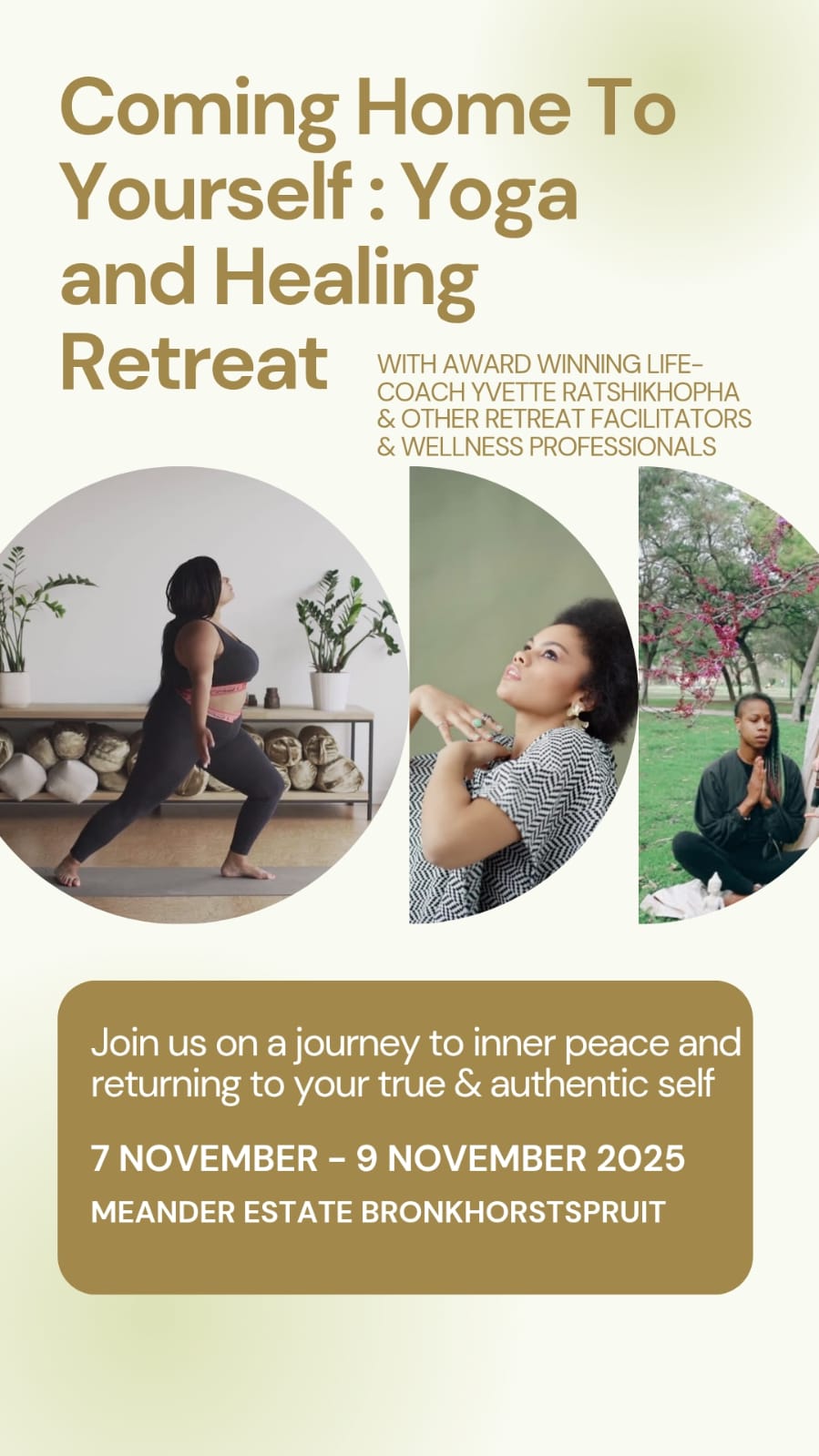 Coming Home to Yourself Wellness and Healing Retreat South Africa 2025